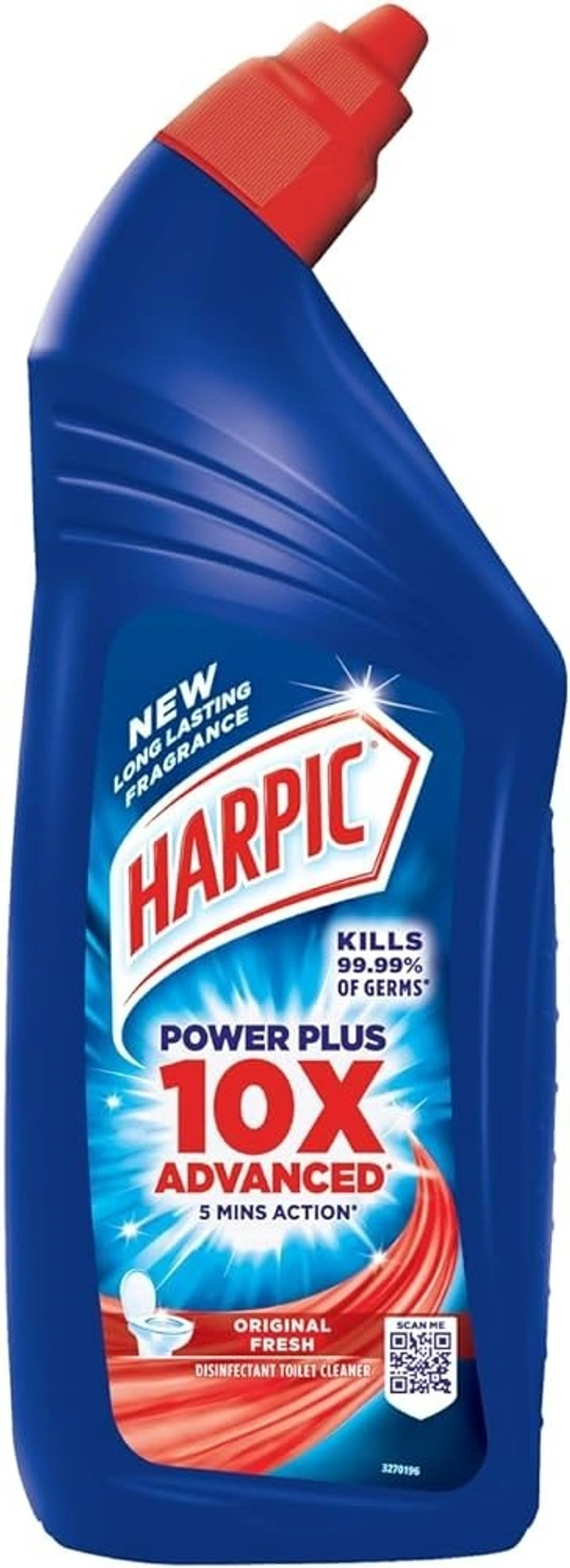 Harpic Disinfective Toilet Cleaner Power Plus Original, 1 ltr - 1 Ltr