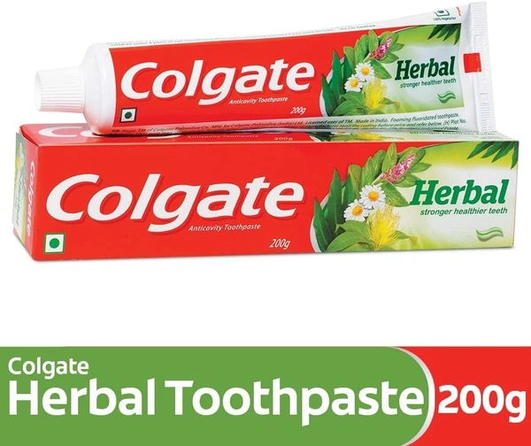 Colgate Toothpaste Herbal, 200g - 200g