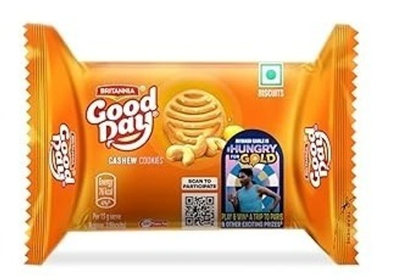 Britannia Good Day Cashew Cookies, 60g - 60g