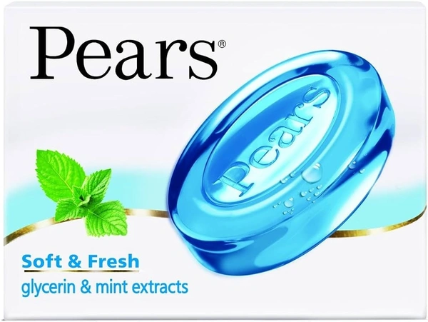 Pears Soft and Fresh Soap Bar, 75g - 75g
