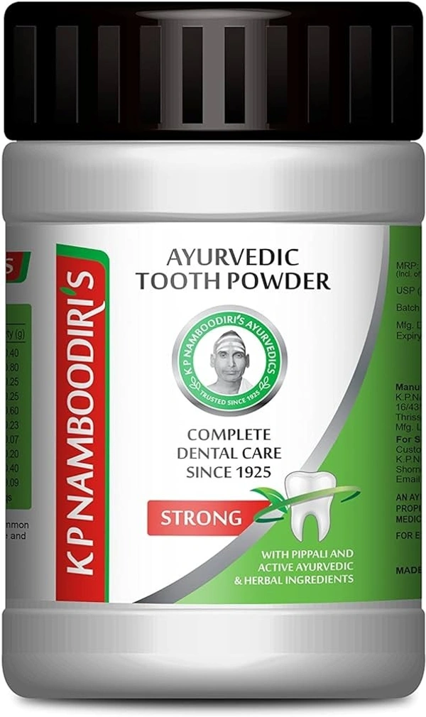 K.P Namboodiri's K.P. Namboodiri's Ayurvedic Tooth care Powder