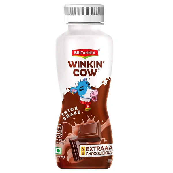 Britannia Winkin Cow Chocolate 180ml - 180ml
