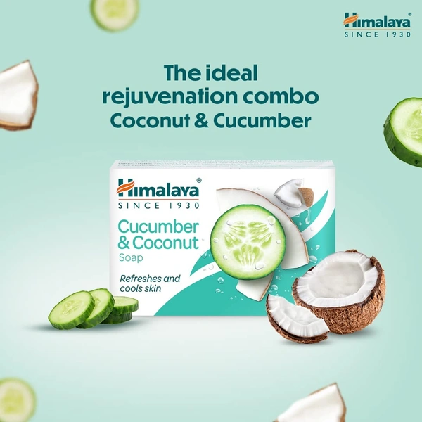 Himalaya Cucumber Coconut Soap 75g - 75gm