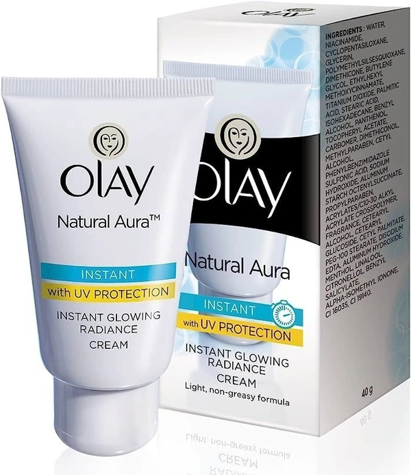 Olay Natural White Instant Fairness Cream Glowing 40g - 40g