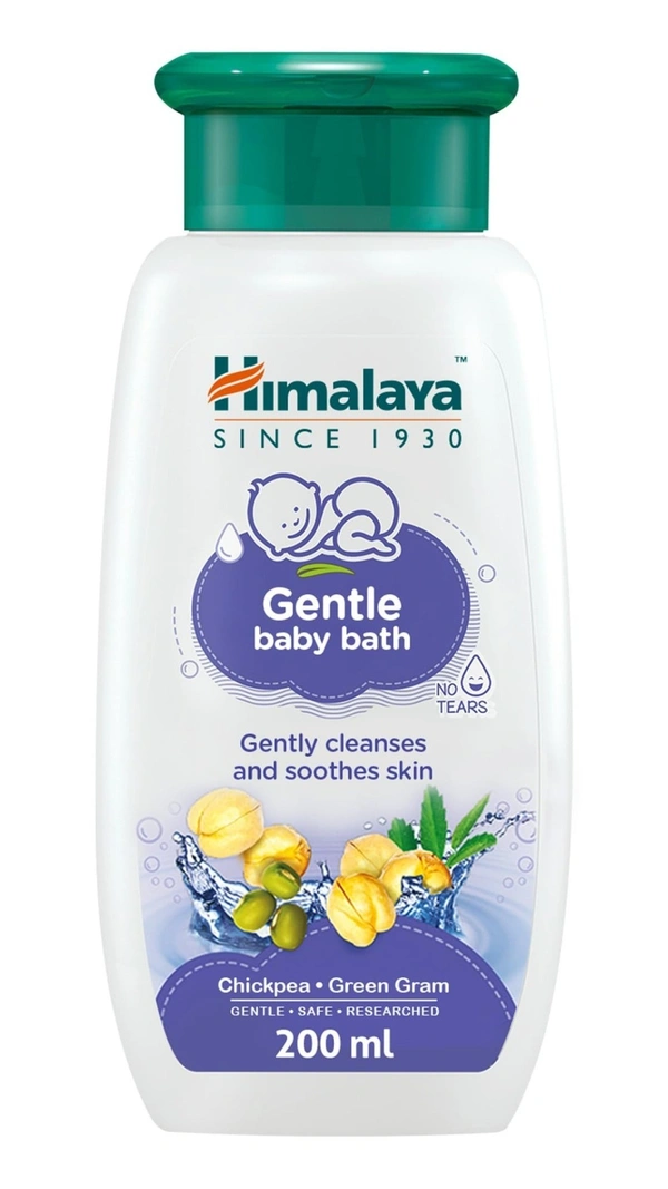Himalaya Baby Gentle Bath Wipe, 200 ml