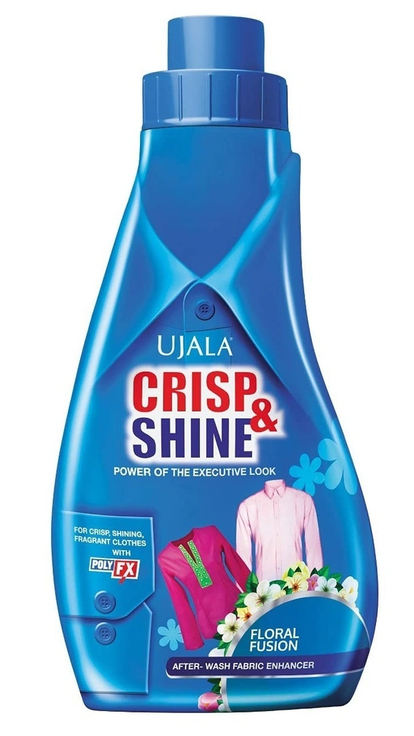 Home Care Ujala Crisp& Shine After Wash Fabric Enhancer Floral Fusion, 200g - 200g