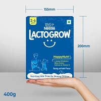 Nestle Lactogrow Nutritious Milk Drink (Baby Food 2-6 Years), 400g - 400g