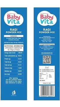 Baby Vita Ragi Powder Mix Packet, 300g