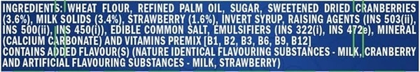 Sunfeast Mom's Magic Fruit/ Milk Biscuits, 60g - 51.5g
