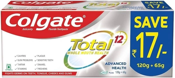 Colgate Toothpaste Total Advanced Health, 65g - 65g