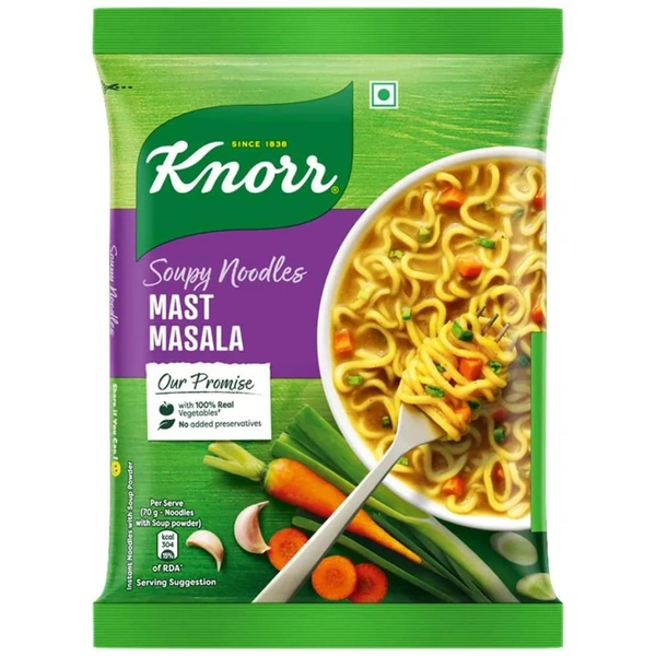 Knorr Soupy Noodles Mast Masala Double Pack, 200g - 200g