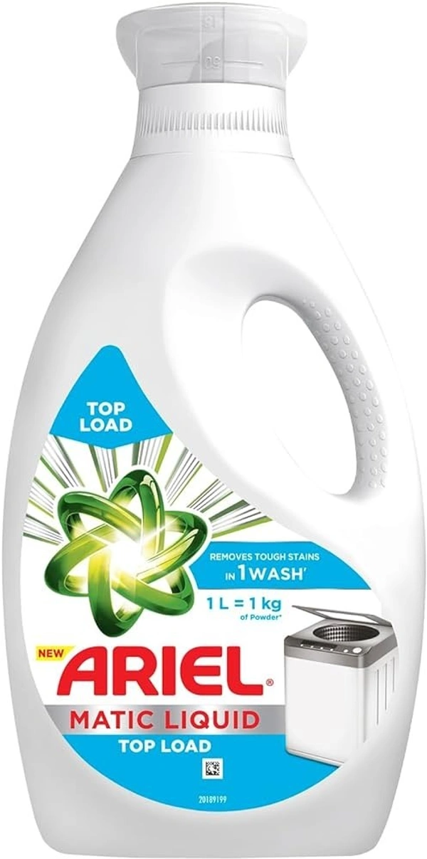 Ariel Detergent Liquid Topload Matic, 1 ltr - 1 Ltr
