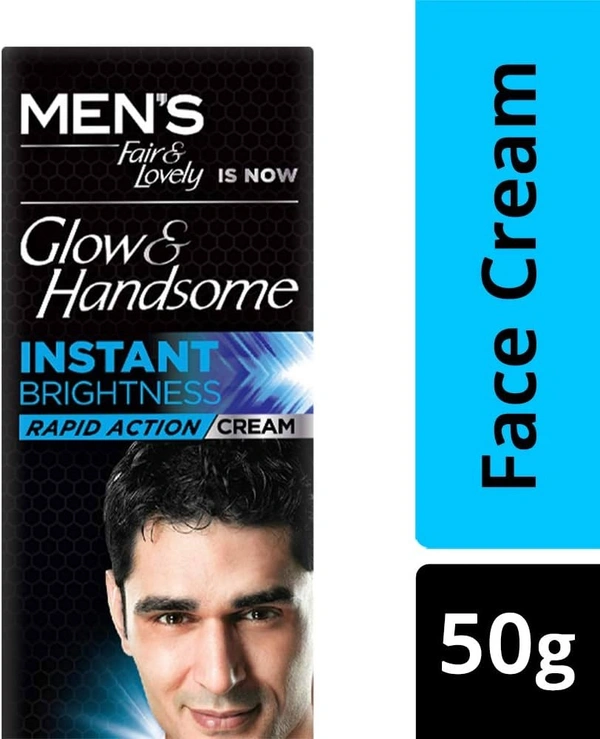 Fair & Lovely Men Instant Brightness Cream, 50g - 50g