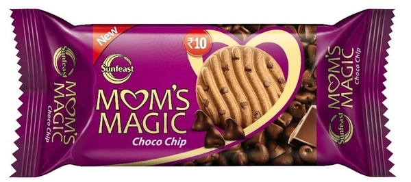 Sunfeast Mom's Magic Choco Chip Biscuits, 46.4g - 46.4g