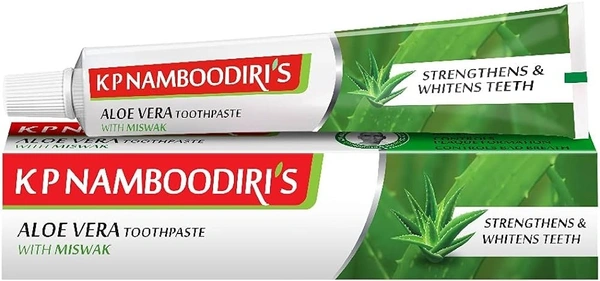 K.P Namboodiri's K.P.Namboodiri's Herbal Toothpaste Aloe Vera, 100g - 100g