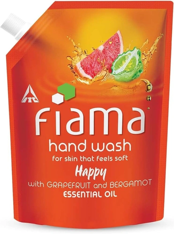 Fiama Handwash Grapefruit And Bergamot Refill Pouch, 350 ml