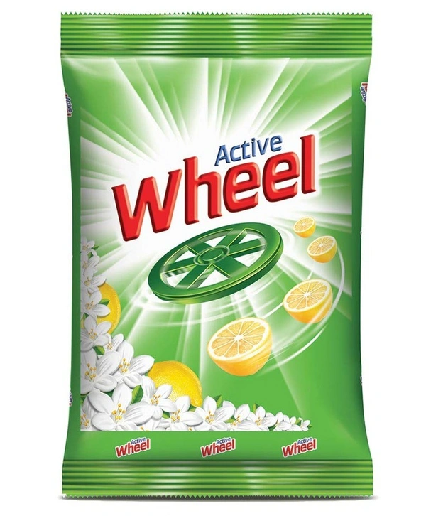 Wheel Detergent Powder - Green Lemon & Jasmine, 500 g - 500g