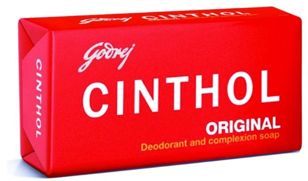 Cinthol Original Deodorant and Complexion Soap, 100g