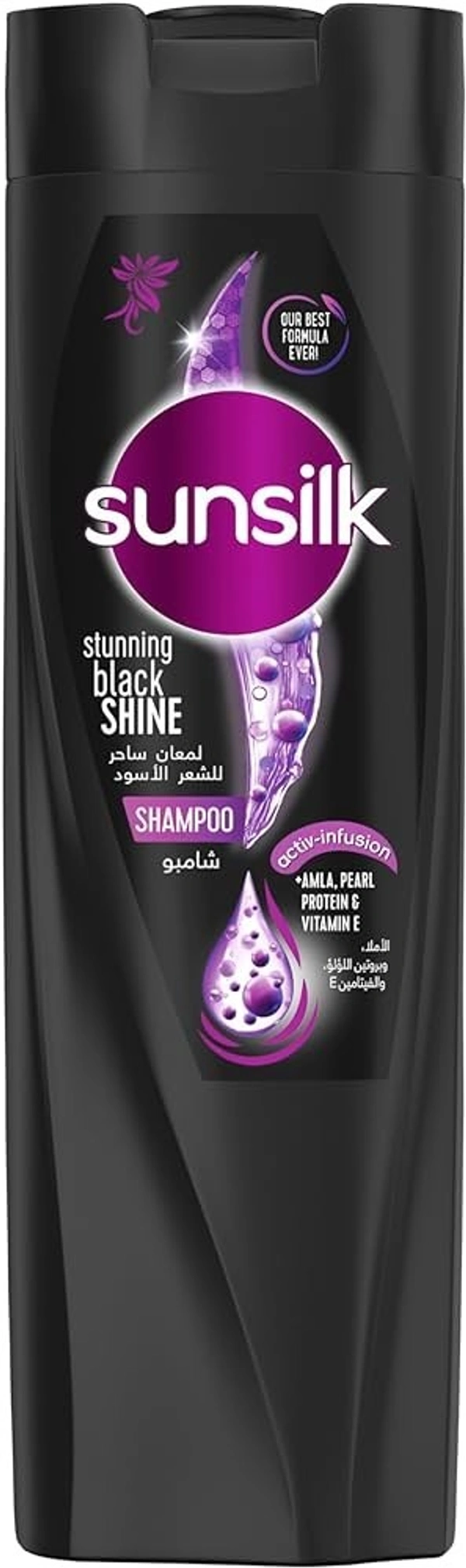 Sunsilk Stunning Black Shine Shampoo, 50 ml