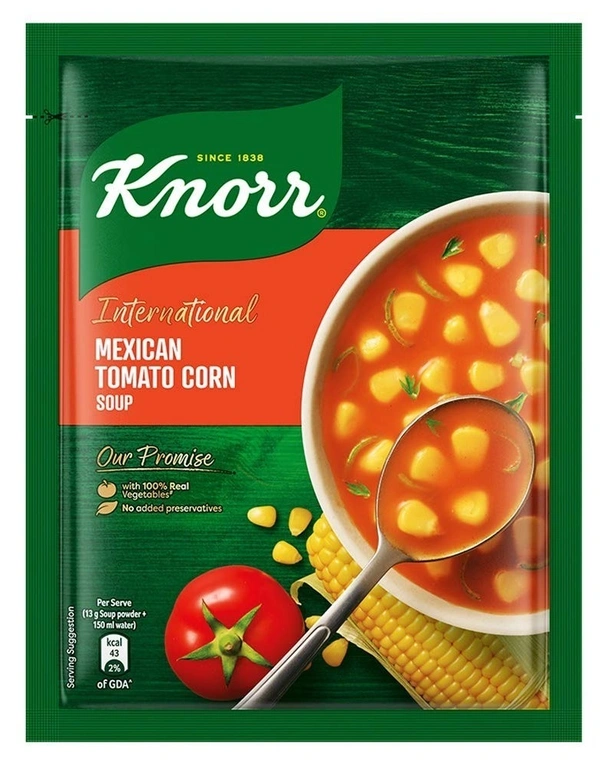 Knorr International Mexican Tomato Corn Soup 52g - 52g
