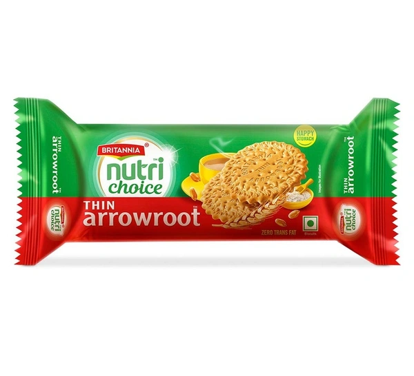 Britannia Nutri Choice Thin Arrowroot, 150g - 150g