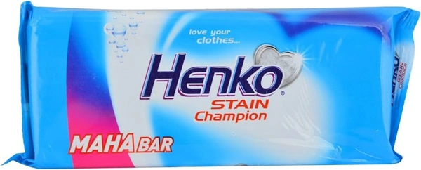Henko Detergent Bar - Stain Champion Maha Bar, 400g - 400g