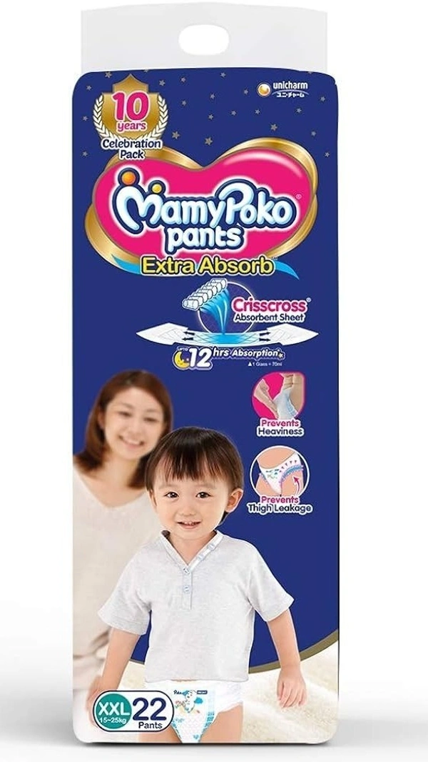 Mamy Poko MamyPoko Pants Extra Absorb XXL 24 Pants, 24 pants