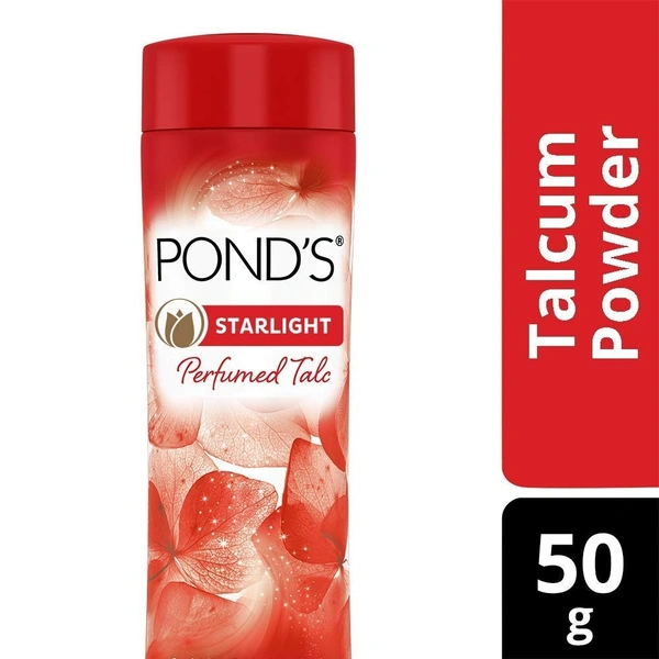 Pond's Starlight Perfumed Talc, 50g - 50g