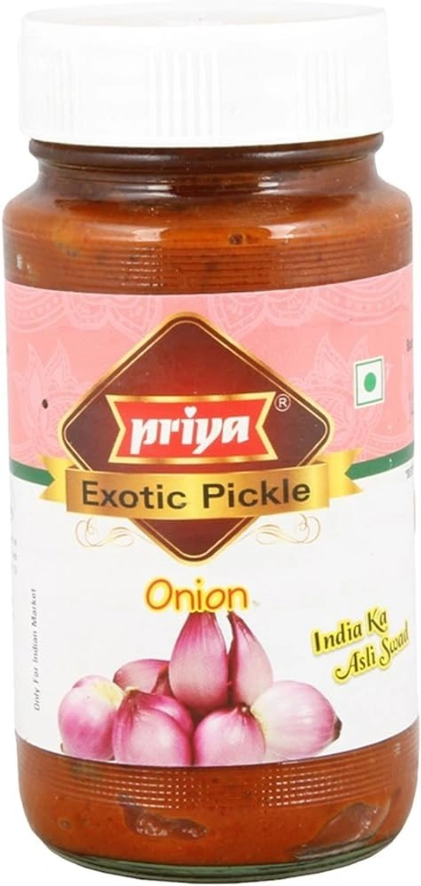 Priya Exotic Pickle Onion, 300g - 300g