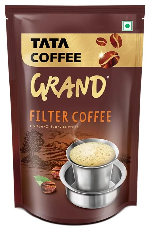 Tata Coffee Tata Cofee Grand Filter Cofee, 500g  Pouch - 500g