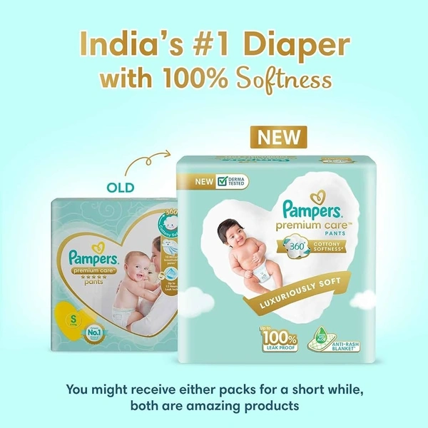 Pampers Baby Premium Pants  Small (72 Pants), 72 pants