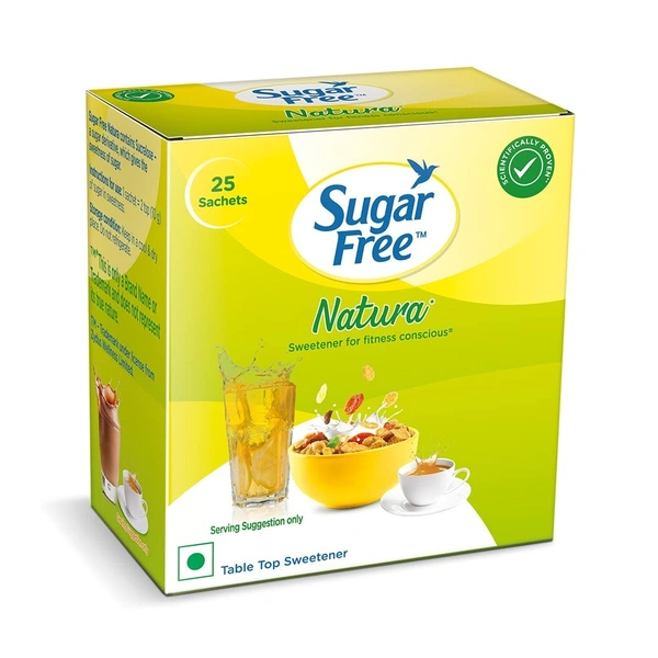 Sugar Free Natura, 25 bags - 25 bags
