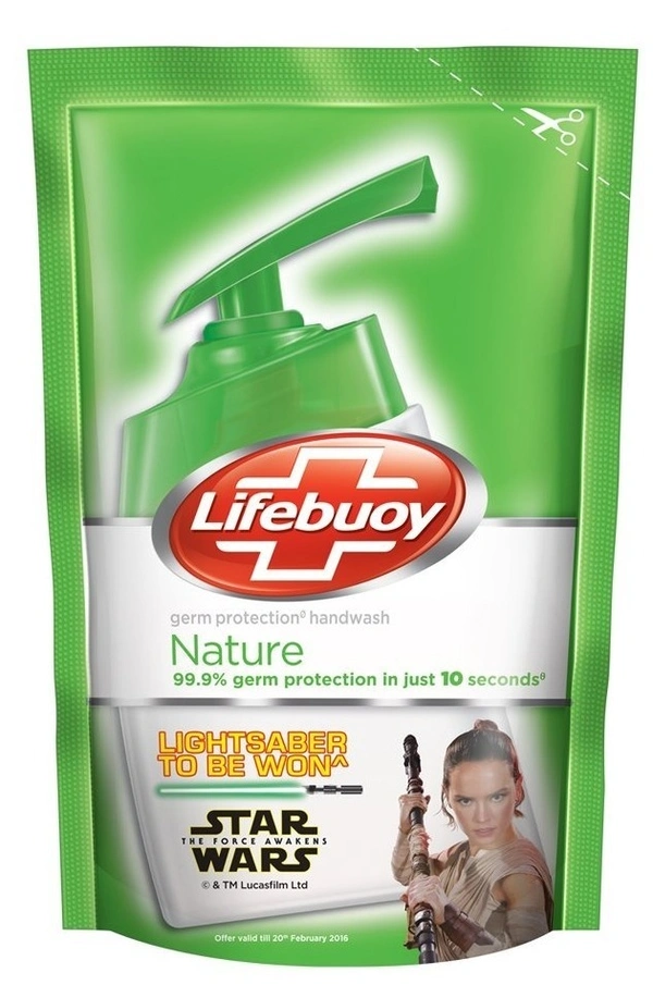 Lifebuoy Nature With Natural Extract, 185 ml