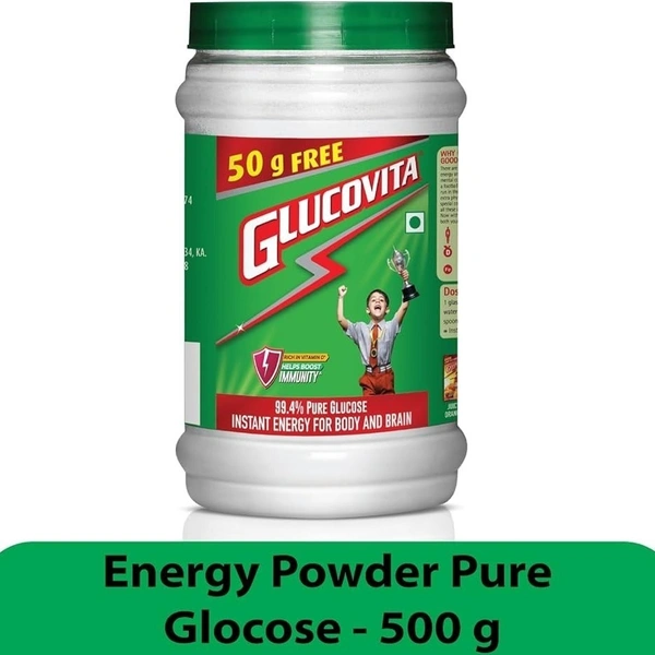 Glucovita Glucose Instant Energy Powder, 500g - 500  g