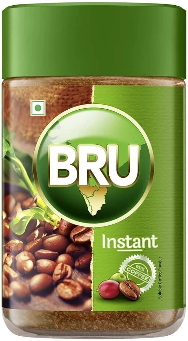 Bru Gold Instant Coffee Powder, 100g Bottle - 100g