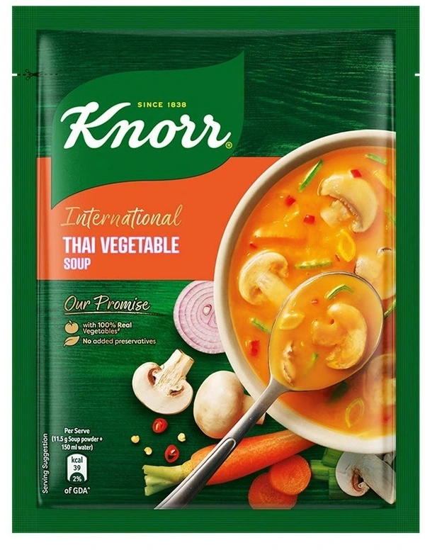 Knorr International Thai Vegetable Soup, 46g - 46g