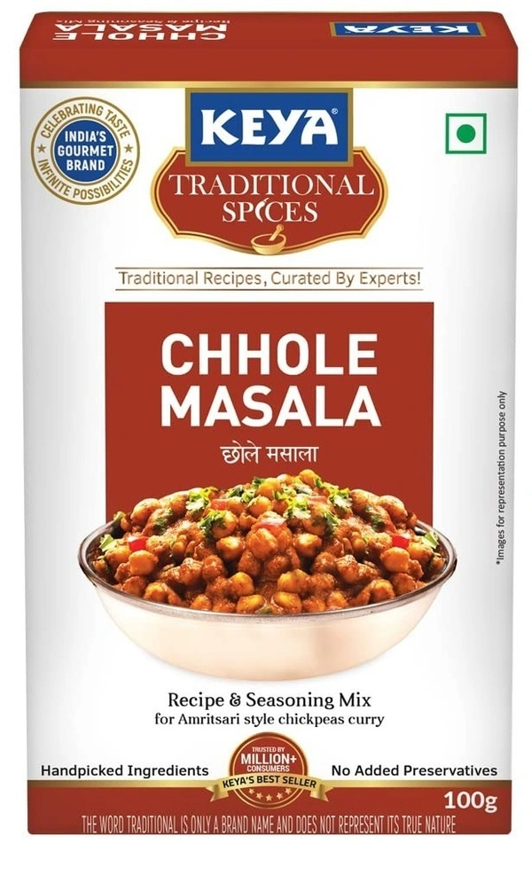 Keya Amritsari Chhole Masala, 100g - 100g