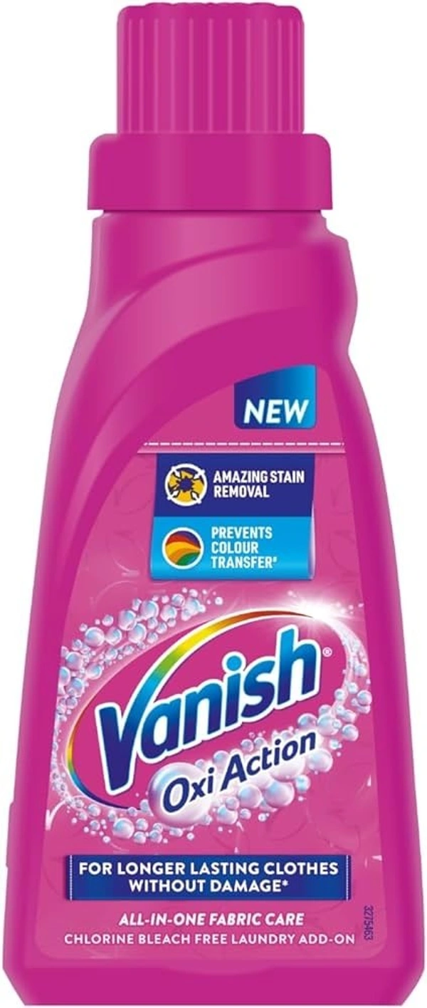 Vanish Oxi Action All In One Stain Remover Liquid, 400ml - 