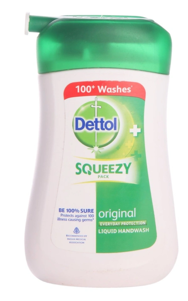 Dettol Handwash Squeezy Pack, 100ml - 100ml