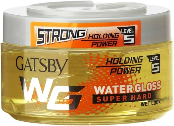 Gatsby Water Gloss Super Hard (Yellow), 30g - 30g