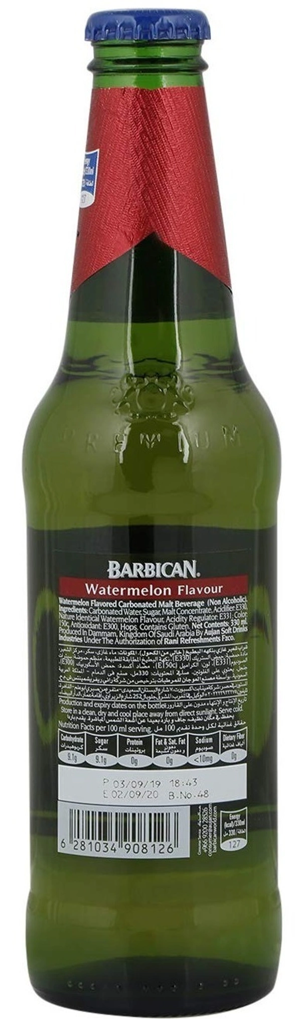 Barbican Watermelon, 330 ml - 330 ml