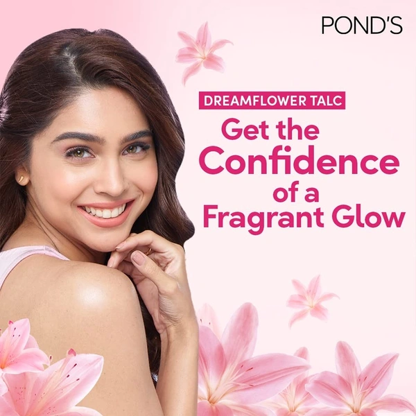 Pond's Dream Flower Fragrant Talcum Powder, 200g - 200g