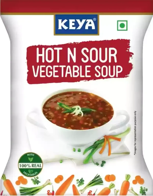 Keya Hot n Sour Veg Soup, 11g - 11g