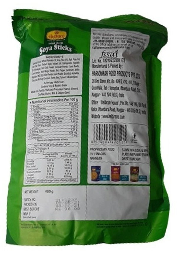 Haldiram's Indian Snacks Soya Sticks, 150g - 150g