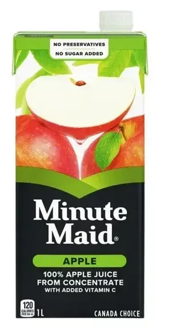 Minute Maid Apple Juice, 1L - 1L