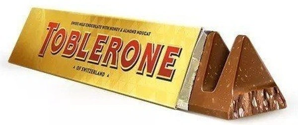 Toblerone Toblerone Swiss Milk Chocolate With Honey Almond Nougat 50g - 50g