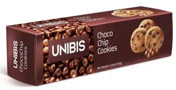 Unibic Choco Chip Cookies, 150g - 150g