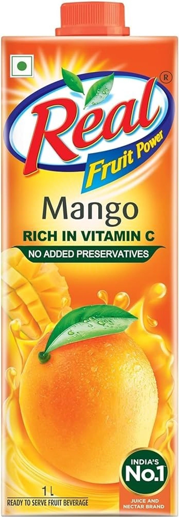 Real Mango Fruit Nectar Juice -1L - 1L