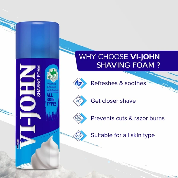 Vi-john Vi-John Shaving Foam All Skin Type, 50g - 50g