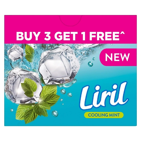 Liril Cooling Mint, 75gm ( Pack of 3 ) - 75gm